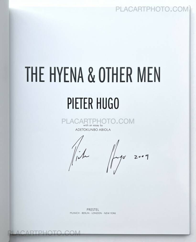 Pieter Hugo: The Hyena & Other Men (Signed 1st EDT), Prestel