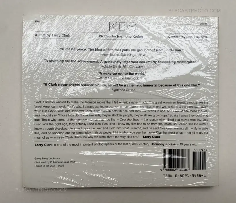 Larry Clark – KIDS (SEALED COPY)