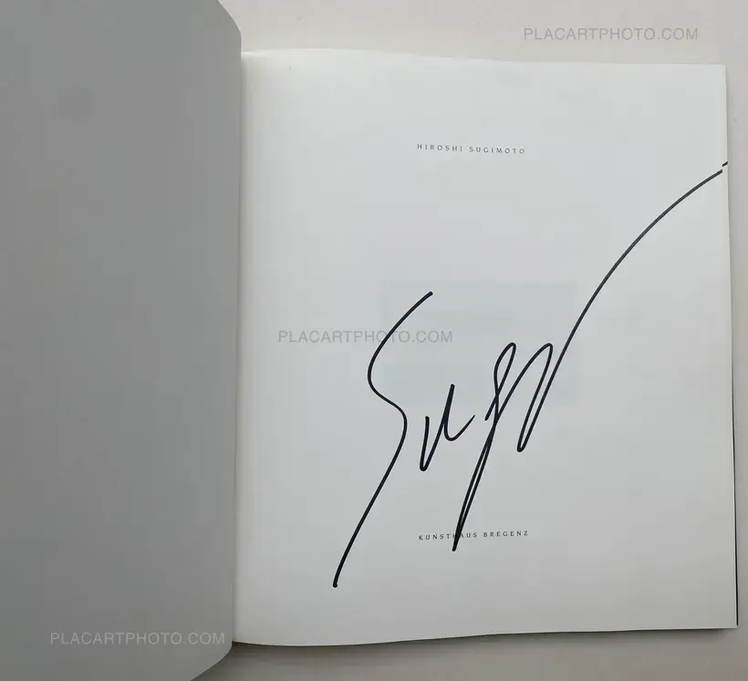 Hiroshi Sugimoto – ARCHITECTURE OF TIME (SIGNED)