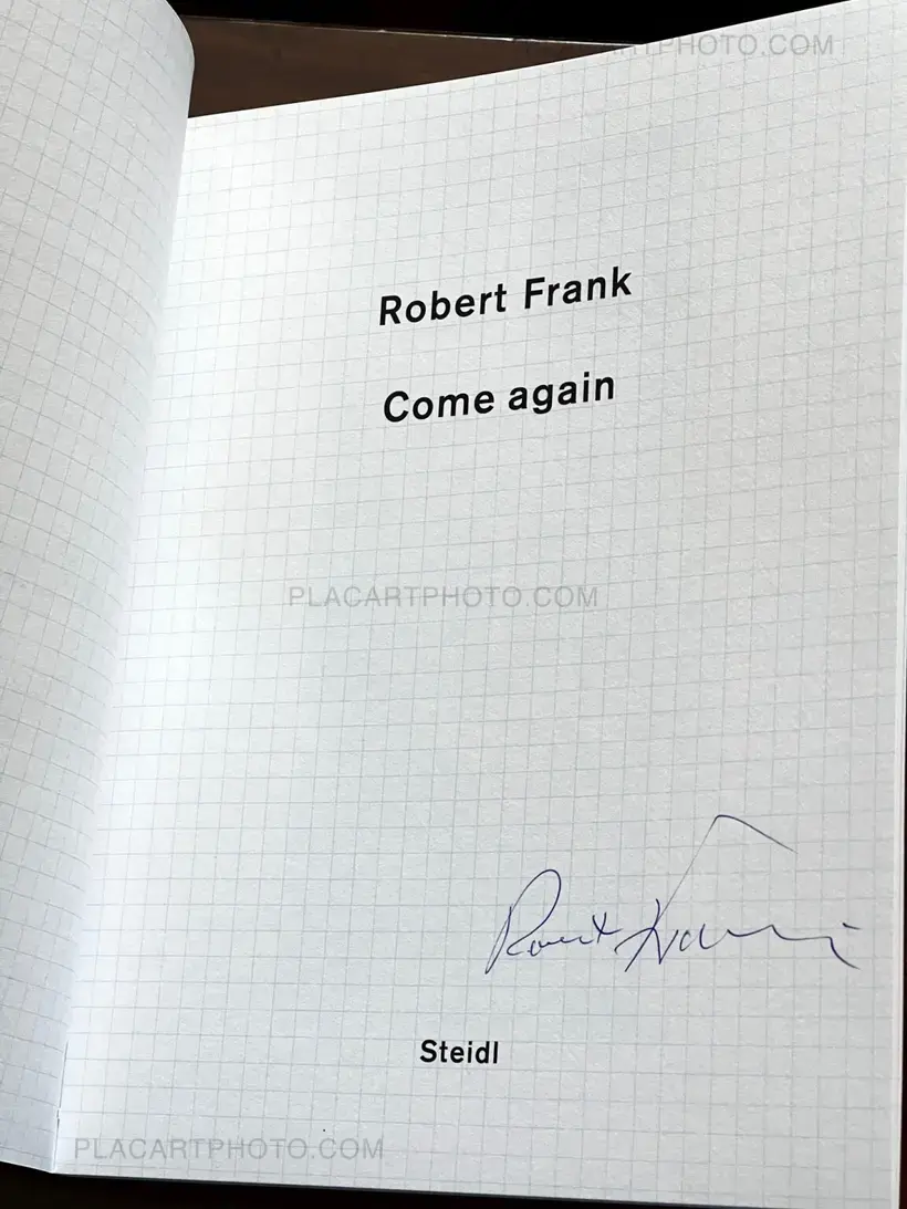 Robert Frank – Come Again (SIGNED)