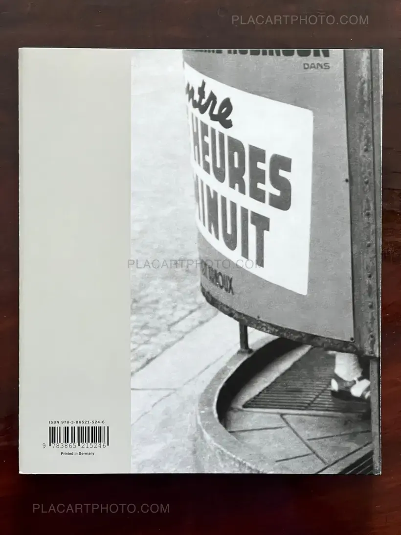 Robert Frank – Paris (SIGNED)