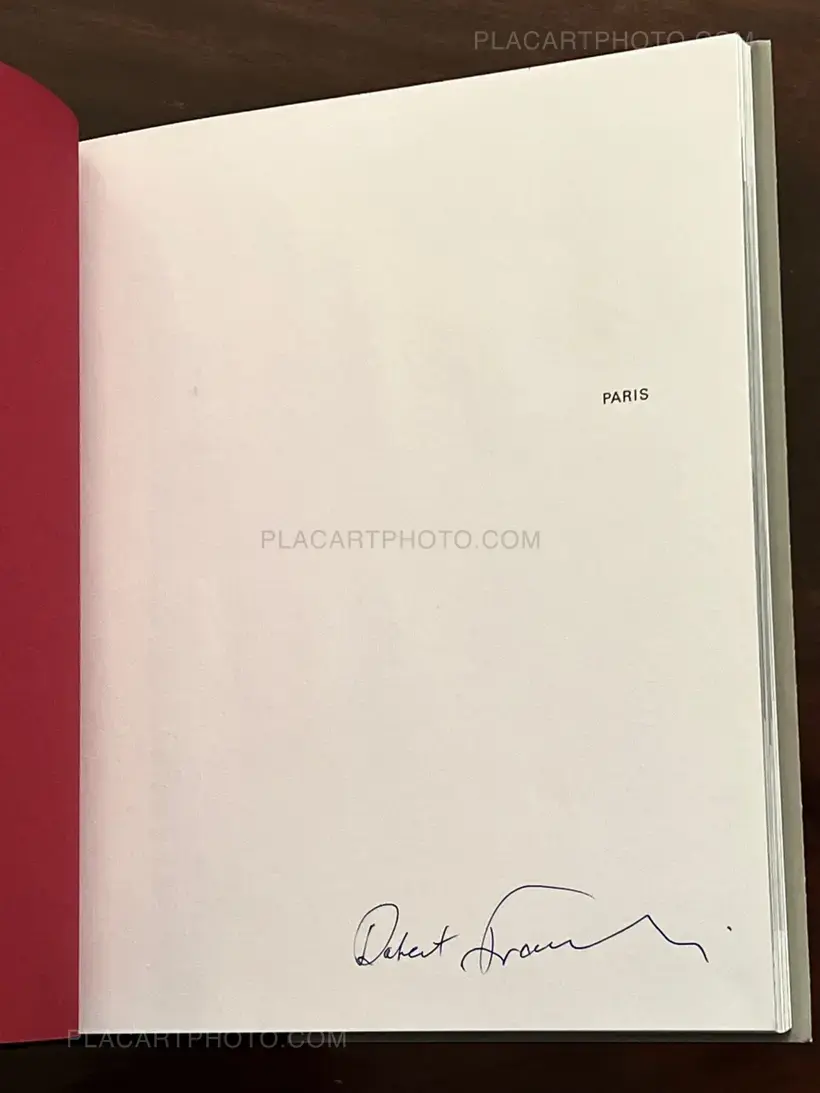 Robert Frank – Paris (SIGNED)