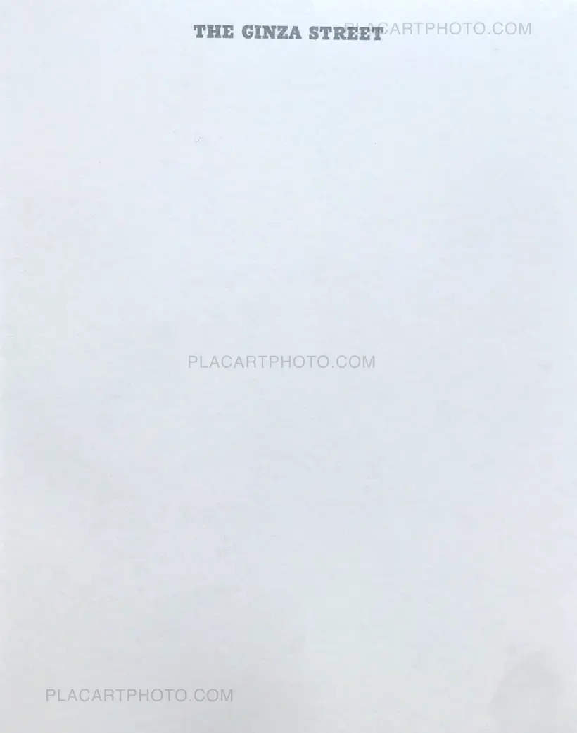 Takashi Homma – The Ginza Street
