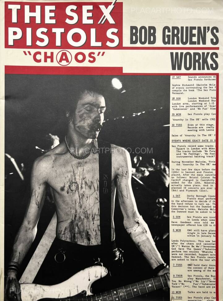 THE SEX PISTOLS CHAOS BOB GRUEN' ピストルズ 本 Yahoo!オークション