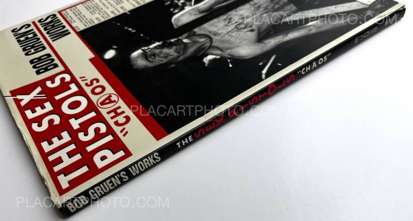 SEX PISTOLS CHAOS! 本 CHAOS: THE SEX PISTOLS Bob Gruen's Works ザ・セックス・ピストルズ