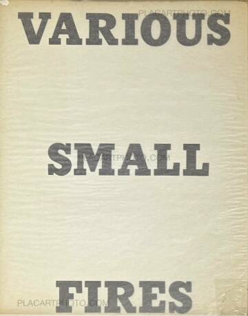 Ed Ruscha,Various small fires and milk (First Edt)