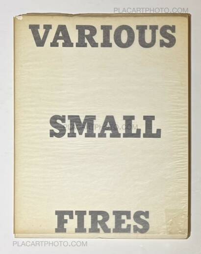 Ed Ruscha,Various small fires and milk (First Edt)