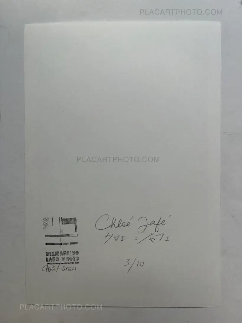 Chloé Jafé – Trilogy : Lot of 3 books (Handmade edt with prints)