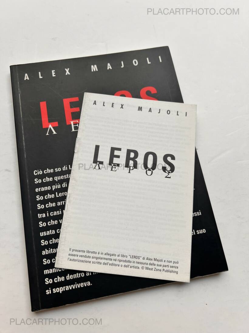 Alex Majoli: Leros (True first edition), West Zone, 1999