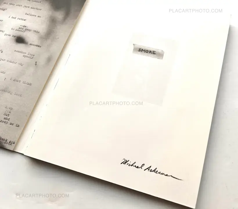 Michael Ackerman – Smoke (SIGNED)
