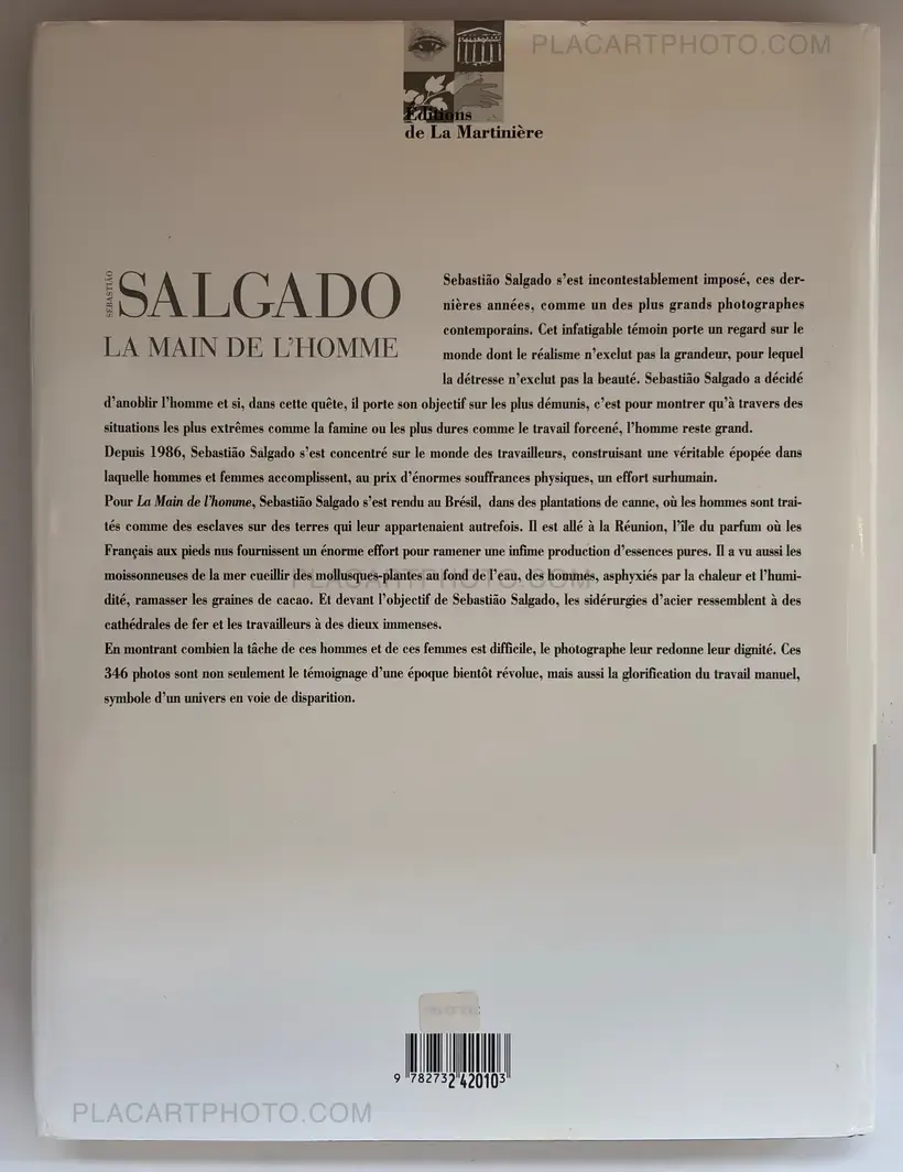 Sebastiao Salgado – La Main De l'Homme (SIGNED)