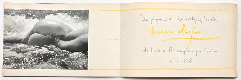 Lucien Clergue – Nus de la mer (EDT OF 150 SIGNED)