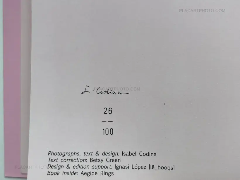 Isabel Codina – A Room In Iceland: a non-landscape book (SIGNED)