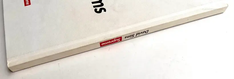 David Sims – Supreme (with poster)